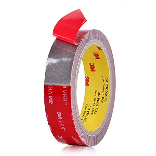 3M Doppelseitiges Klebeband Extra Stark 4229P, Wasserdicht, Hochtemperaturbeständig.(2cm * 4,7m) von SANKA