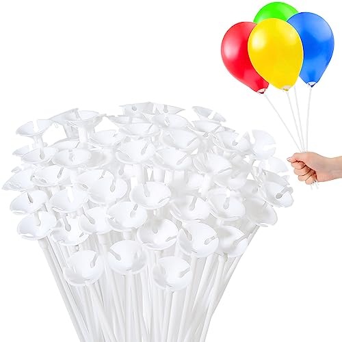 Ballonhalter für Luftballons Ballonstäbe 50 Sätze Luftballon Ständer Wiederverwendbar Ballon Ständer Luftballon Stäbe für Party, Hochzeit, Geburtstag Ballonhalter für Luftballons Ballonstäbe 50 Sätze Luftballon Ständer Wiederverwendbar Ballon Ständer Luftballon Stäbe für Party, Hochzeit, Geburtstag von SANOU