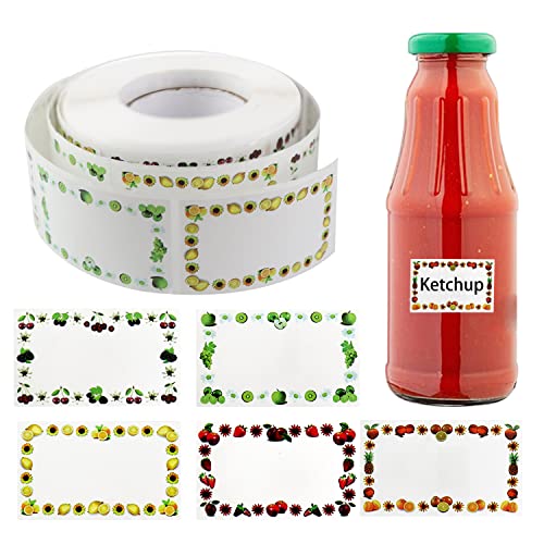 Etiketten Selbstklebend 500Stück Aufkleber zum Beschriften Klebeetiketten für Marmelade Einmachetiketten Haushaltsetiketten Tiefkühletiketten für Gläser Marmelade Einmachgläser Etiketten Selbstklebend 500Stück Aufkleber zum Beschriften Klebeetiketten für Marmelade Einmachetiketten Haushaltsetiketten Tiefkühletiketten für Gläser Marmelade Einmachgläser von SANOU