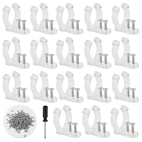 LED Befestigungsclips Lichtschlauch Clips 150Stk LED Strips Clips mit 300 Schrauben 1 Kreuzschlitzschraubendreher für Weihnachten LED Lichterkette Wandleuchte Party LED Befestigungsclips Lichtschlauch Clips 150Stk LED Strips Clips mit 300 Schrauben 1 Kreuzschlitzschraubendreher für Weihnachten LED Lichterkette Wandleuchte Party von SANOU