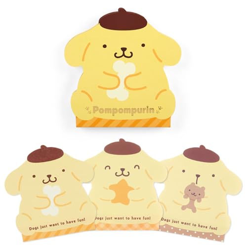 Sanrio 459542 Memo Pudding Pompompurin in Form eines Memo-Puddings, 10,6 x 10,5 x 0,9 cm Sanrio 459542 Memo Pudding Pompompurin in Form eines Memo-Puddings, 10,6 x 10,5 x 0,9 cm von Sanrio