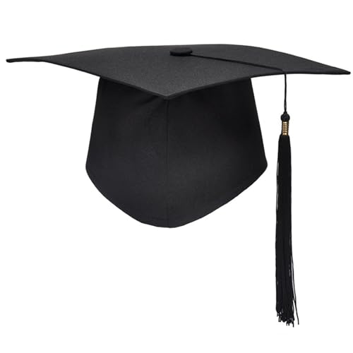 SANRLO GRAD Bachelor Hut Graduation Hut Kopfbedeckung Bachelor 2024 Party Kostüm 2024 mit Quasten Schwarz Fotografie SANRLO GRAD Bachelor Hut Graduation Hut Kopfbedeckung Bachelor 2024 Party Kostüm 2024 mit Quasten Schwarz Fotografie von SANRLO