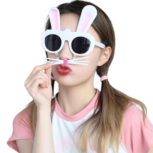 SANRLO Kostüm Brille Ostern Brille Rahmen Ostern Party Foto Requisiten Pretend Eyewear Fun Party Eyewear Cosplay SANRLO Kostüm Brille Ostern Brille Rahmen Ostern Party Foto Requisiten Pretend Eyewear Fun Party Eyewear Cosplay von SANRLO