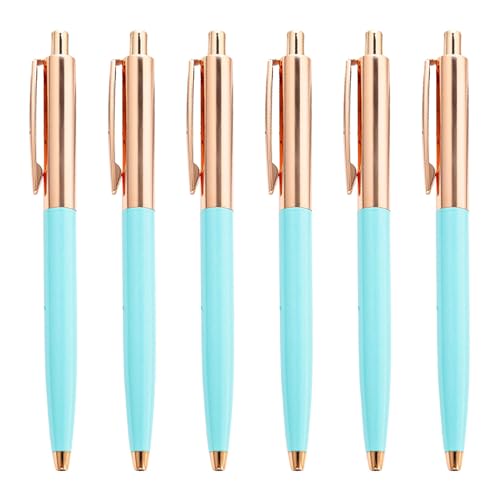SANRLO R Stifte, Bleistifte und Schreibgeräte, 6 Stück, einziehbarer Kugelschreiber, Büro, Schreibstift, Unterschrift, glattes Schreiben, Gäste-Anmelde-Stift für Hotelempfang SANRLO R Stifte, Bleistifte und Schreibgeräte, 6 Stück, einziehbarer Kugelschreiber, Büro, Schreibstift, Unterschrift, glattes Schreiben, Gäste-Anmelde-Stift für Hotelempfang von SANRLO