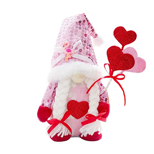 SANRLO Valentinstag-Pailletten-Hut-Figur, Kinderspielzeug, Dekoration, Zubehör für Restaurant, Esszimmer, Tischdekoration SANRLO Valentinstag-Pailletten-Hut-Figur, Kinderspielzeug, Dekoration, Zubehör für Restaurant, Esszimmer, Tischdekoration von SANRLO