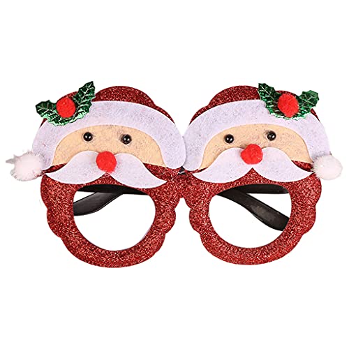 SANRLO Weihnachtsparty Fancy Brillenrahmen Weihnachtsdekoration Kostüm Brille Happy New Year Feier SANRLO Weihnachtsparty Fancy Brillenrahmen Weihnachtsdekoration Kostüm Brille Happy New Year Feier von SANRLO