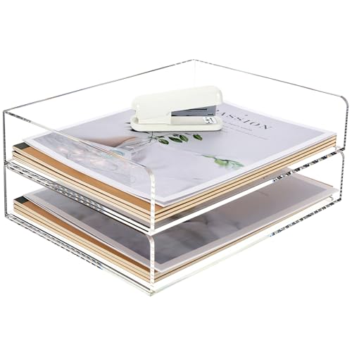 SANRUI Dokumentenablage ablagefächer stapelbar Briefablage Büro Schreibtisch Organzier für Dokumenten, Papier A4 SANRUI Dokumentenablage ablagefächer stapelbar Briefablage Büro Schreibtisch Organzier für Dokumenten, Papier A4 von SANRUI