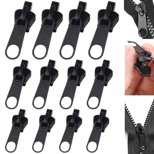 SANTUO 12 Stück Reißverschluss-Reparaturset Zinklegierung - Abnehmbare Zipper Pulls Ersatz für Bekleidung Taschen Textilien SANTUO 12 Stück Reißverschluss-Reparaturset Zinklegierung - Abnehmbare Zipper Pulls Ersatz für Bekleidung Taschen Textilien von SANTUO