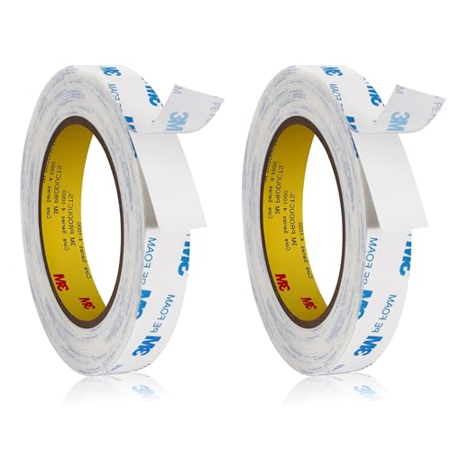 SANTUO 3M Doppelseitiges Schaumstoff Klebeband Extra Stark 1cmx3m - Wasserdicht Temperaturbeständig für Auto Outdoor Wand Spiegel DIY von SANTUO