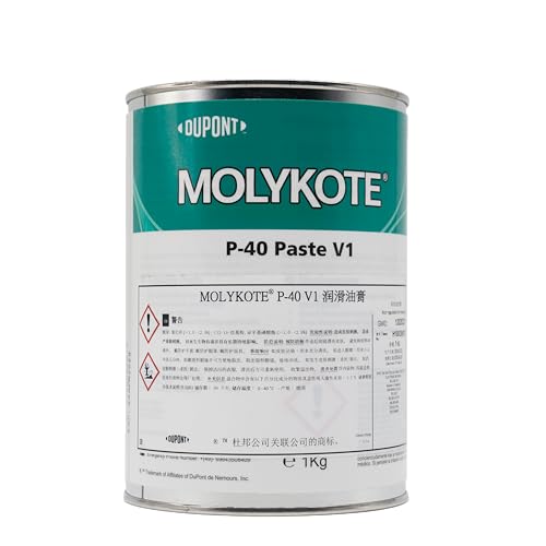 MOLYKOTE P-40 Paste, 1 kg, multifunktionales Schmiermittel für Lagerinstallation und Korrosionsschutz, starke Haftung, Korrosions- und Wasserbeständigkeit, kontinuierliche Schmierung MOLYKOTE P-40 Paste, 1 kg, multifunktionales Schmiermittel für Lagerinstallation und Korrosionsschutz, starke Haftung, Korrosions- und Wasserbeständigkeit, kontinuierliche Schmierung von SANYI