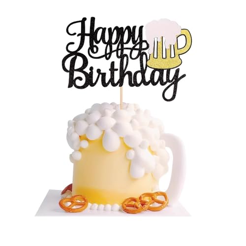 25 Stück Bier Tortendeko,Bier Cupcake Topper,Gold Glitzer Geburtstagstorte Dekoration,Bier Kuchen Topper Dekorationen,Bier Festival Feier,Bier Geburtstag Party Supplies 25 Stück Bier Tortendeko,Bier Cupcake Topper,Gold Glitzer Geburtstagstorte Dekoration,Bier Kuchen Topper Dekorationen,Bier Festival Feier,Bier Geburtstag Party Supplies von SANYUANHE