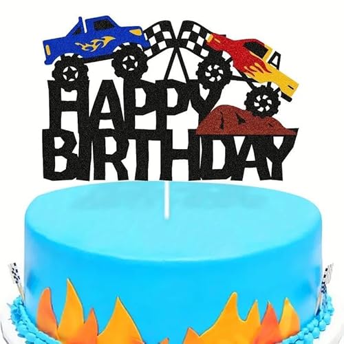 25 Stück Rennwagen Tortendeko,Racing Car Cupcake Topper,Deko Geburtstag Monster Truck,Auto Geburtstagstorte Dekoration Cupcake Topper,für Jungen und Kinder Geburtstagsparty,Thema Sport Theme Party 25 Stück Rennwagen Tortendeko,Racing Car Cupcake Topper,Deko Geburtstag Monster Truck,Auto Geburtstagstorte Dekoration Cupcake Topper,für Jungen und Kinder Geburtstagsparty,Thema Sport Theme Party von SANYUANHE
