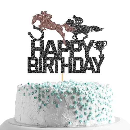 SANYUANHE 25 Stück Cowboy Happy birthday Cupcake Toppers,Pferde-Reitsport-Pferderennen-Reitwettbewerbe-Kuchen-Dekoration für Jubiläen,Geburtstage,Hochzeiten und Pferde-Themenpartys SANYUANHE 25 Stück Cowboy Happy birthday Cupcake Toppers,Pferde-Reitsport-Pferderennen-Reitwettbewerbe-Kuchen-Dekoration für Jubiläen,Geburtstage,Hochzeiten und Pferde-Themenpartys von SANYUANHE