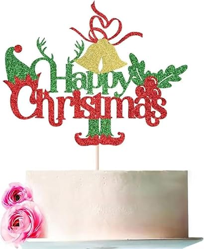 SANYUANHE 25 Stück Rote Weihnachtskuchendekoration,Merry Christmas Cake Topper,Weihnachtsmann Torten Dekoration,Weihnachtsbaum Tortenaufleger,Kinderfreundliche Kuchendekoration Weihnachten Geschenkset SANYUANHE 25 Stück Rote Weihnachtskuchendekoration,Merry Christmas Cake Topper,Weihnachtsmann Torten Dekoration,Weihnachtsbaum Tortenaufleger,Kinderfreundliche Kuchendekoration Weihnachten Geschenkset von SANYUANHE