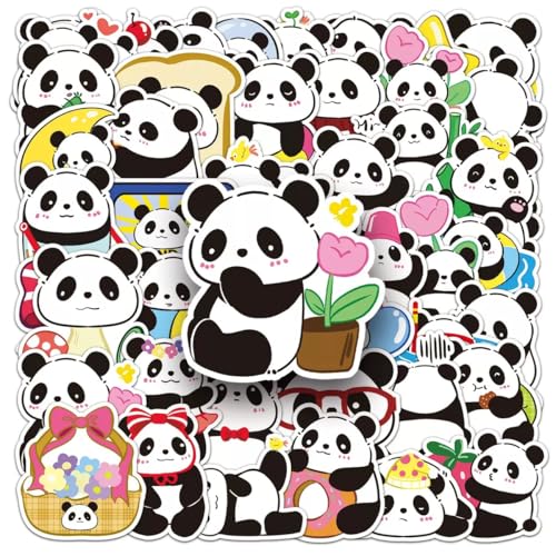 SANYUANHE 50 Panda Aufkleber Set,Kinder Geburtstag Dekoration Aufkleber Set, süße Panda Tier wasserdichte Dekoration für Aufkleber Handyhülle, Laptop, Gepäck, Motorrad Ästhetik Aufkleber. SANYUANHE 50 Panda Aufkleber Set,Kinder Geburtstag Dekoration Aufkleber Set, süße Panda Tier wasserdichte Dekoration für Aufkleber Handyhülle, Laptop, Gepäck, Motorrad Ästhetik Aufkleber. von SANYUANHE