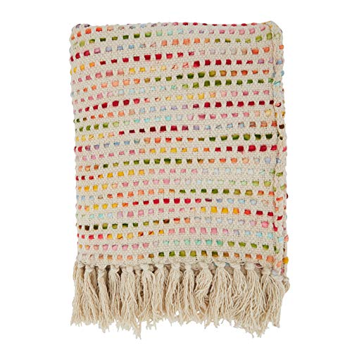 SARO LIFESTYLE Han Collection Überwurfdecke mit Konfetti-Design, Mehrfarbig, 127 x 152,4 cm, Acryl, 50% Baumwolle, 50" x 60" SARO LIFESTYLE Han Collection Überwurfdecke mit Konfetti-Design, Mehrfarbig, 127 x 152,4 cm, Acryl, 50% Baumwolle, 50" x 60" von SARO LIFESTYLE