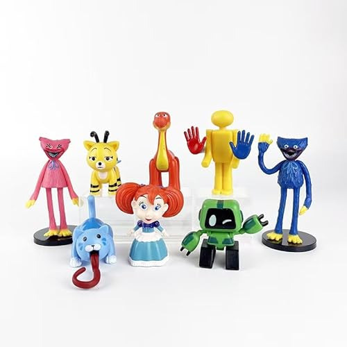 8-teiliges Set von Cartoon-Ornamenten mit verschiedenen Stilen und Formen, geeignet zum Sammeln, geeignet für Party-Ornamente, Kuchen-Ornamente, geeignet für Geschenke 8-teiliges Set von Cartoon-Ornamenten mit verschiedenen Stilen und Formen, geeignet zum Sammeln, geeignet für Party-Ornamente, Kuchen-Ornamente, geeignet für Geschenke von SASA baby