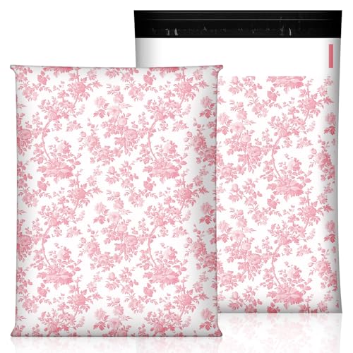 SATINIOR Versandtaschen aus Polyester, 25,4 x 33 cm, wasserdicht, selbstklebend, für kleine Unternehmen, große Versandtaschen, reißfeste Verpackung, kokettenrosa, 25,4 x 33 cm, 200 Stück SATINIOR Versandtaschen aus Polyester, 25,4 x 33 cm, wasserdicht, selbstklebend, für kleine Unternehmen, große Versandtaschen, reißfeste Verpackung, kokettenrosa, 25,4 x 33 cm, 200 Stück von SATINIOR