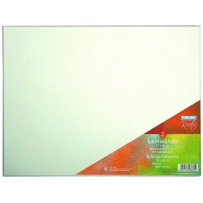 Stylex 2 Leinwände bespannte Keilrahmen Leinwand 30x40 cm, Baumwolle und Holz, 2 Stück Stylex 2 Leinwände bespannte Keilrahmen Leinwand 30x40 cm, Baumwolle und Holz, 2 Stück von Stylex
