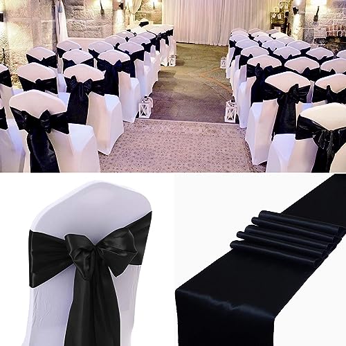 50 Stück Satin-Stuhlschärpen, Schleifen, dekorative Universal-Stuhlbezug, Stuhlband, Raffbänder, Rückenschärpe für Hochzeit, Party, Zeremonie, Empfang, Hotel, Veranstaltungen, Bankett, Restaurant 50 Stück Satin-Stuhlschärpen, Schleifen, dekorative Universal-Stuhlbezug, Stuhlband, Raffbänder, Rückenschärpe für Hochzeit, Party, Zeremonie, Empfang, Hotel, Veranstaltungen, Bankett, Restaurant von SATULGAU