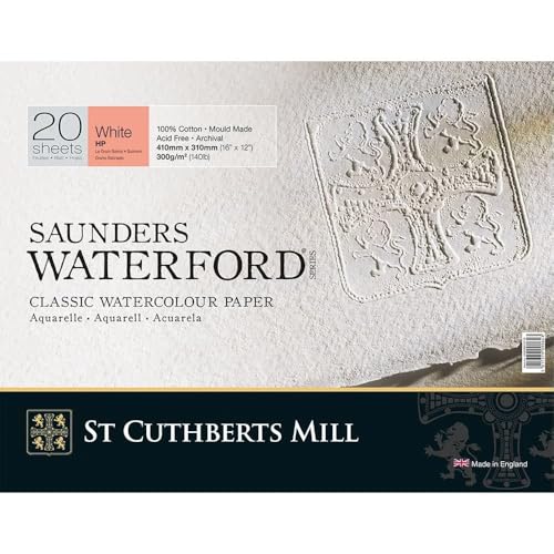 Saunders Waterford Papierblock 56 x 76 cm Packung mit 10 Blatt von SAUNDERS WATER FORD SERIES