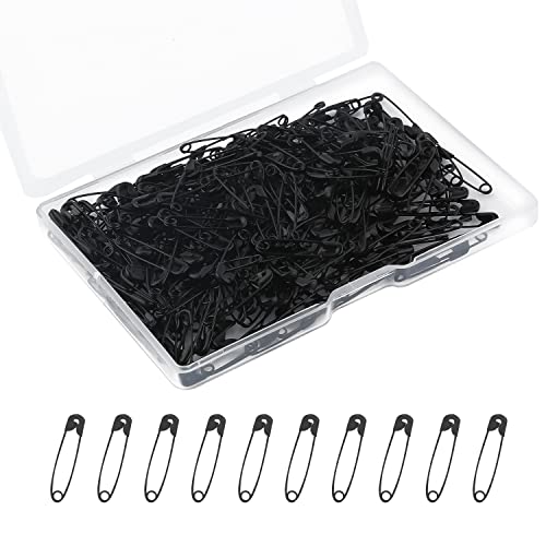 250 Stück Sicherheitsnadeln mit Durchsichtiger Hülle, 19mm Sortiert Sicherheitsnadeln Klein Schwarze Nadel Vernickelt Edelstahl Safety Pins für Kleidung Nähen Basteln Schmuck-DIY 250 Stück Sicherheitsnadeln mit Durchsichtiger Hülle, 19mm Sortiert Sicherheitsnadeln Klein Schwarze Nadel Vernickelt Edelstahl Safety Pins für Kleidung Nähen Basteln Schmuck-DIY von SAVITA