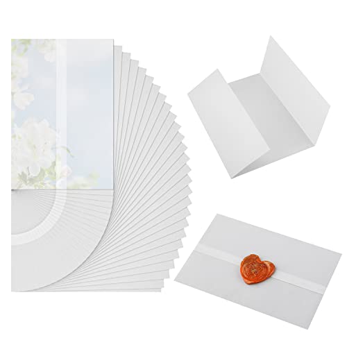70 Stück Pergamentpapier für Einladungen, 13x18cm Vorgefaltet Vellum Paper Pergamenthüllen für Hochzeitseinladungen Babypartys Geburtstagseinladungen 70 Stück Pergamentpapier für Einladungen, 13x18cm Vorgefaltet Vellum Paper Pergamenthüllen für Hochzeitseinladungen Babypartys Geburtstagseinladungen von SAVITA