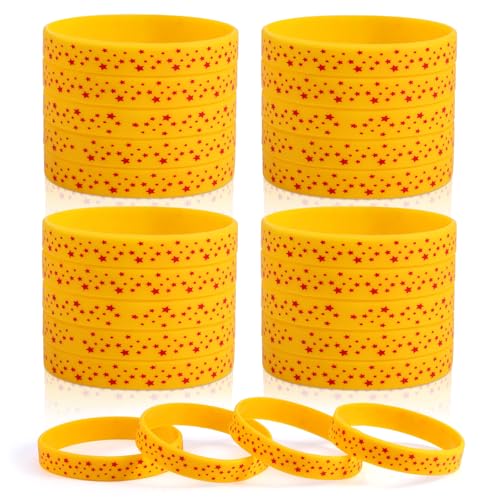 SAVITA 24stk Armbänder mit 7 Sternen und Bällen, Silikonarmbänder mit Anime-Motiven Partydekorationen Sternenmotiv für Geburtstagsgeschenke zu Cartoon-Anime-Geburtstagen SAVITA 24stk Armbänder mit 7 Sternen und Bällen, Silikonarmbänder mit Anime-Motiven Partydekorationen Sternenmotiv für Geburtstagsgeschenke zu Cartoon-Anime-Geburtstagen von SAVITA