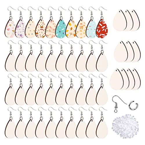 SAVITA 50 Stück Sublimation Ohrringe Kit, Doppelseitig Weiß Tropfen Unvollendet Sublimation Rohlinge mit Ohrhaken Durchsichtige Ohrstecker rohlinge für DIY Schmuckherstellung SAVITA 50 Stück Sublimation Ohrringe Kit, Doppelseitig Weiß Tropfen Unvollendet Sublimation Rohlinge mit Ohrhaken Durchsichtige Ohrstecker rohlinge für DIY Schmuckherstellung von SAVITA