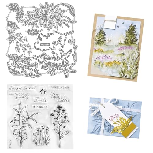 Transparentes Stempelsiegel aus Kohlenstoffstahl und Silikon, Wiederverwendbar Silikonstempel Pflanzenthema, Clear Stamp Einfach zu Verwenden, für DIY Scrapbooking, Kartenherstellung, Dekoration Transparentes Stempelsiegel aus Kohlenstoffstahl und Silikon, Wiederverwendbar Silikonstempel Pflanzenthema, Clear Stamp Einfach zu Verwenden, für DIY Scrapbooking, Kartenherstellung, Dekoration von SAVOSWEET