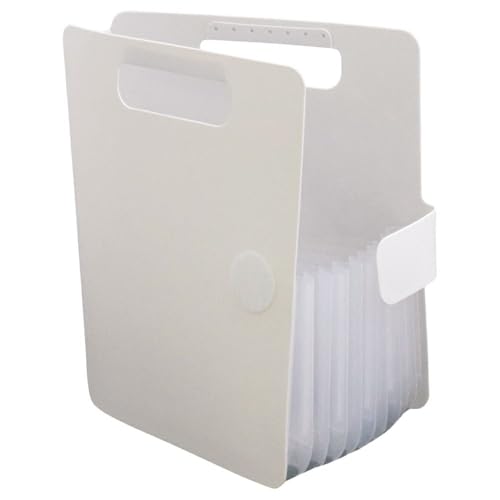 Sakura Komagoma Aktenordner, Fächermappe, tragbar, für Dokumente, Papier, Rechnungen, Quittungen, Zuhause, Uni, Schule, Büro, Briefgröße Sakura Komagoma Aktenordner, Fächermappe, tragbar, für Dokumente, Papier, Rechnungen, Quittungen, Zuhause, Uni, Schule, Büro, Briefgröße von SAZANKA