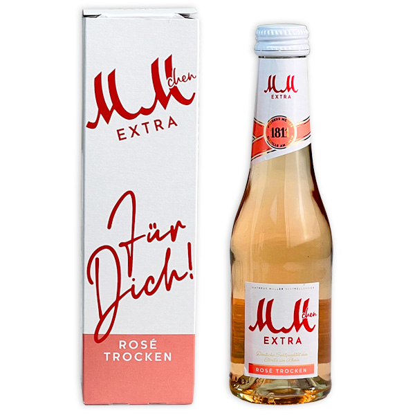 Mmchen Extra Rosé "Für dich" in Geschenkverpackung, 0,2l von SB-Union
