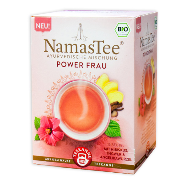 Namastee, Ayurvedische Bio-Tee-Mischung "Power Frau", 15 Beutel von SB Union