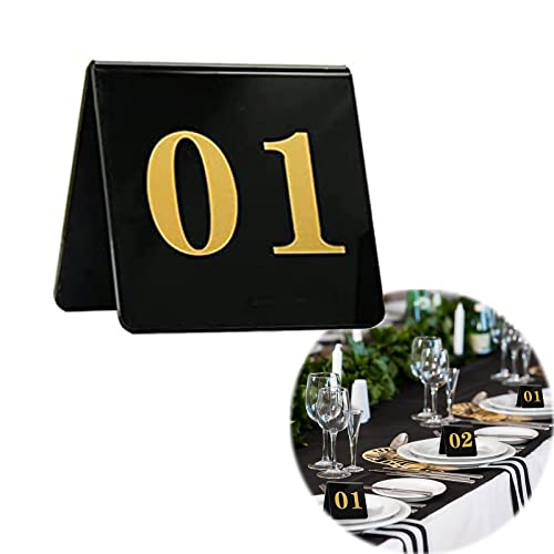 SBCGFY Tischkarten 25/50/100, Tischnummernkarte aus Acryl, Tischmarkierung für Restaurantbars, für Hotels, 3 x 3 Zoll/1 bis 25/80 x 80 mm SBCGFY Tischkarten 25/50/100, Tischnummernkarte aus Acryl, Tischmarkierung für Restaurantbars, für Hotels, 3 x 3 Zoll/1 bis 25/80 x 80 mm von SBCGFY