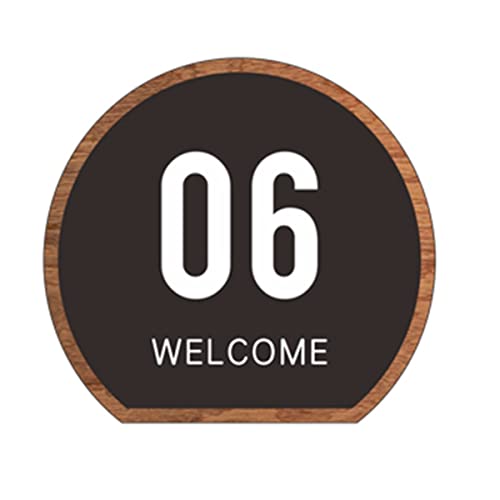 SBCGFY Tischnummern aus Massivholz, 7,6 cm, kreatives kreisförmiges abgeschrägtes Tischnummernschild für Empfang, Abendessen, Geburtstagsfeier, Event/6 SBCGFY Tischnummern aus Massivholz, 7,6 cm, kreatives kreisförmiges abgeschrägtes Tischnummernschild für Empfang, Abendessen, Geburtstagsfeier, Event/6 von SBCGFY