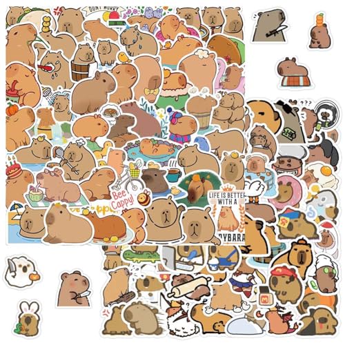 Wasserdelfine Aufkleber Capybara Sticker Set,150 Stück Cute Animal Stickers,Tier Aufkleber,Kinder Sticker Set,Niedlich Deko Für Auto Laptop Skateboard Fahrrad Moped Motorrad Fahrrad Computer Wasserdelfine Aufkleber Capybara Sticker Set,150 Stück Cute Animal Stickers,Tier Aufkleber,Kinder Sticker Set,Niedlich Deko Für Auto Laptop Skateboard Fahrrad Moped Motorrad Fahrrad Computer von SBJJGQIS