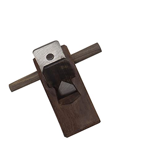 Handhobel， Mini-Handwerkzeug for die Holzbearbeitung, Ebenholz-Flachhobel, Unterkante, Holzhobel, Zimmermannshobel, Hobel, Zimmermann, 70 mm(100mm) von SBJKLYRN