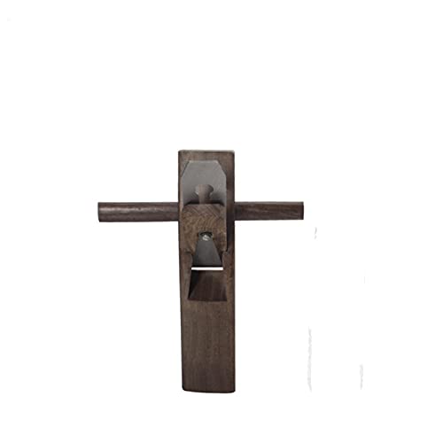 Handhobel， Mini-Handwerkzeug for die Holzbearbeitung, Ebenholz-Flachhobel, Unterkante, Holzhobel, Zimmermannshobel, Hobel, Zimmermann, 70 mm(280mm) von SBJKLYRN