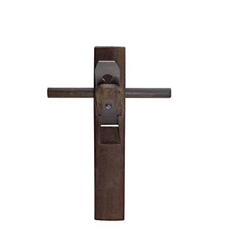 Handhobel， Mini-Handwerkzeug for die Holzbearbeitung, Ebenholz-Flachhobel, Unterkante, Holzhobel, Zimmermannshobel, Hobel, Zimmermann, 70 mm(350mm) von SBJKLYRN