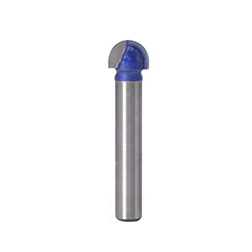 SBJKLYRN, Premium-Fräser-Set aus Wolframkarbid – Fasenkantenformung und Hohlkastenfräser – 1/4-Zoll-Schaft, Doppelschneidwerkzeuge for die Holzbearbeitung ，Router-Bits(3/8 in) von SBJKLYRN