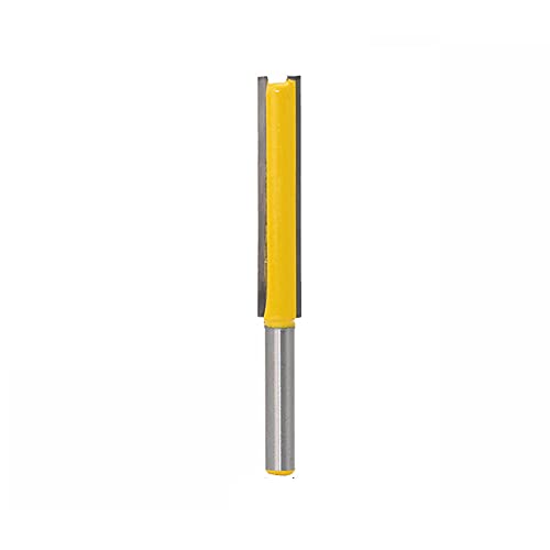 SBJKLYRN, Premium-Fräser-Set aus Wolframkarbid – Fasenkantenformung und gerader Schnittfräser mit 1/4-Zoll-Schaft – Ideal for Holzbearbeitungsprojekte ，Router-Bits(50MM) von SBJKLYRN