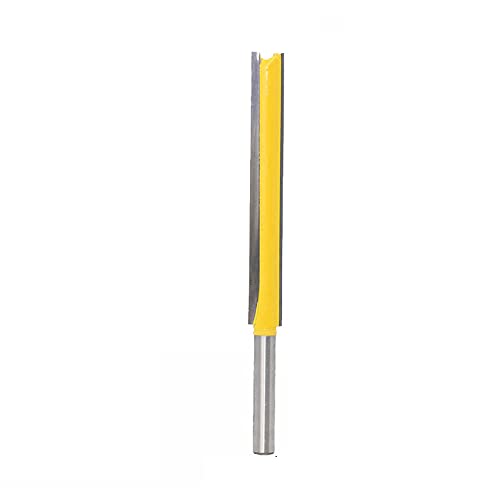 SBJKLYRN, Premium-Fräser-Set aus Wolframkarbid – Fasenkantenformung und gerader Schnittfräser mit 1/4-Zoll-Schaft – Ideal for Holzbearbeitungsprojekte ，Router-Bits(76MM) von SBJKLYRN