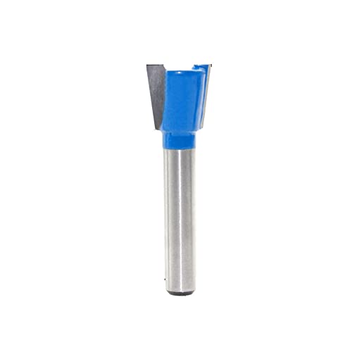 SBJKLYRN, Premium-Schwalbenschwanz-Fräser aus Wolframkarbid – 1/4-Zoll-Schaft-Fasenkantenfräser for die Holzbearbeitung, ideal for Schwalbenschwanzlehren und Verbindungsklemmen ，Router-Bits(1/2in) von SBJKLYRN