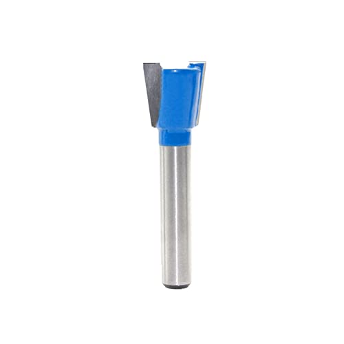 SBJKLYRN, Premium-Schwalbenschwanz-Fräser aus Wolframkarbid – 1/4-Zoll-Schaft-Fasenkantenfräser for die Holzbearbeitung, ideal for Schwalbenschwanzlehren und Verbindungsklemmen ，Router-Bits(5/8in) von SBJKLYRN
