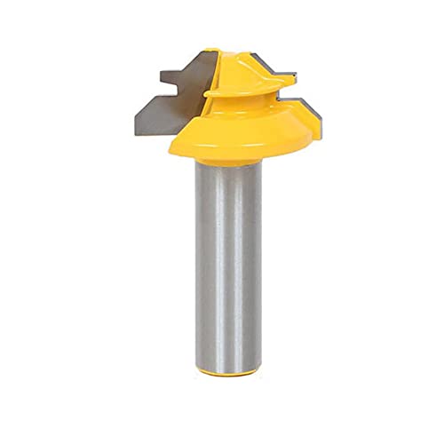 SBJKLYRN, Trend-Fräser – 45-Grad-Gehrungsfräser, Fasenkanten-Formfräser, Wolframkarbid-Holzbearbeitungswerkzeug, 1/2-Zoll-Schaft ，Router-Bits(1/2inch) von SBJKLYRN