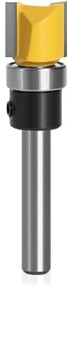 SBJKLYRN, Trend-Fräser-Set – Fasenkantenformung und Muster-Bündigfräser – 1/4-Zoll-Schaft-Hartmetall-Fräser mit unterem Lager ，Router-Bits(11.9mm) von SBJKLYRN