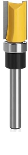 SBJKLYRN, Trend-Fräser-Set – Fasenkantenformung und Muster-Bündigfräser – 1/4-Zoll-Schaft-Hartmetall-Fräser mit unterem Lager ，Router-Bits(20mm) von SBJKLYRN