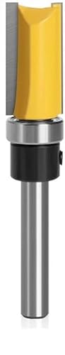 SBJKLYRN, Trend-Fräser-Set – Fasenkantenformung und Muster-Bündigfräser – 1/4-Zoll-Schaft-Hartmetall-Fräser mit unterem Lager ，Router-Bits(25mm) von SBJKLYRN