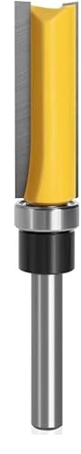 SBJKLYRN, Trend-Fräser-Set – Fasenkantenformung und Muster-Bündigfräser – 1/4-Zoll-Schaft-Hartmetall-Fräser mit unterem Lager ，Router-Bits(38mm) von SBJKLYRN