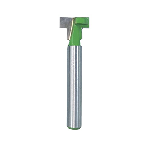 SBJKLYRN, Trend-Fräser-Set – Fasenkantenformung und Schlüssellochfräser – T-Schienen- und T-Nutenfräser mit 1/4-Zoll-Schaft – Holzbearbeitungswerkzeuge aus Wolframkarbid ，Router-Bits(1/2in) von SBJKLYRN